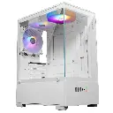 ZEBRONICS ZEB-ROBUST Mid Tower Cabinet  (White).webp