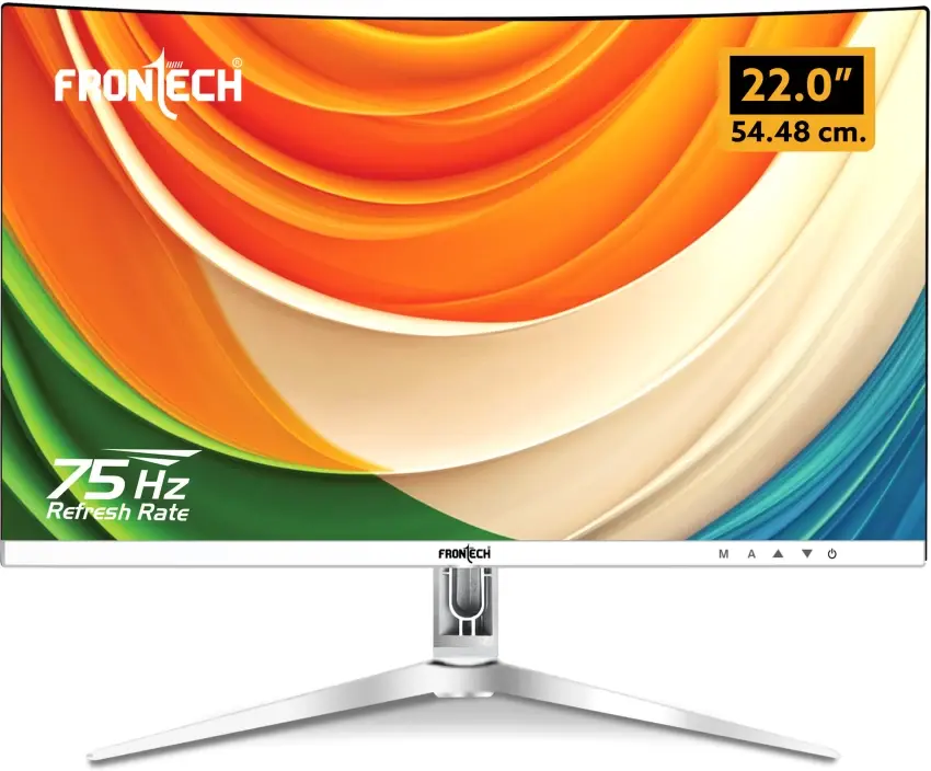 Frontech Ultima Series 55.88 cm (22 inch) Curved Full HD LED.webp